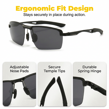 💥Outdoor Photochromic Polarized Sunglasses