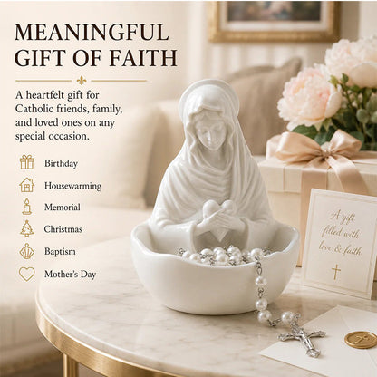 🧕Elegant Resin Ornament: Devotional Icon Decorative Bowl – Table Decoration