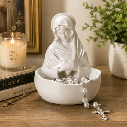 🧕Elegant Resin Ornament: Devotional Icon Decorative Bowl – Table Decoration