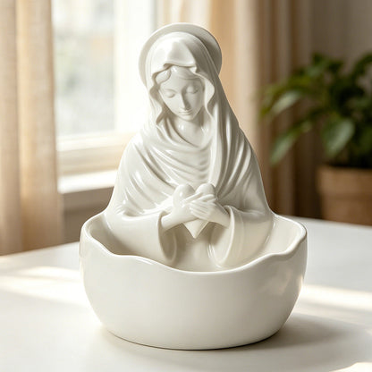 🧕Elegant Resin Ornament: Devotional Icon Decorative Bowl – Table Decoration