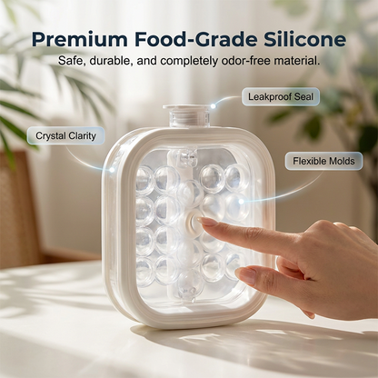 🧊Portable Silicone Ice Ball Maker Kettle💦
