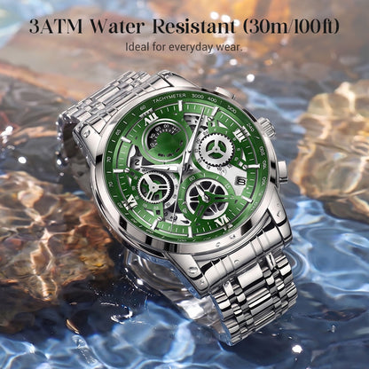 ⌚✨ Men's Classic Quartz Watch – Durable Band, Timeless Style 🖤