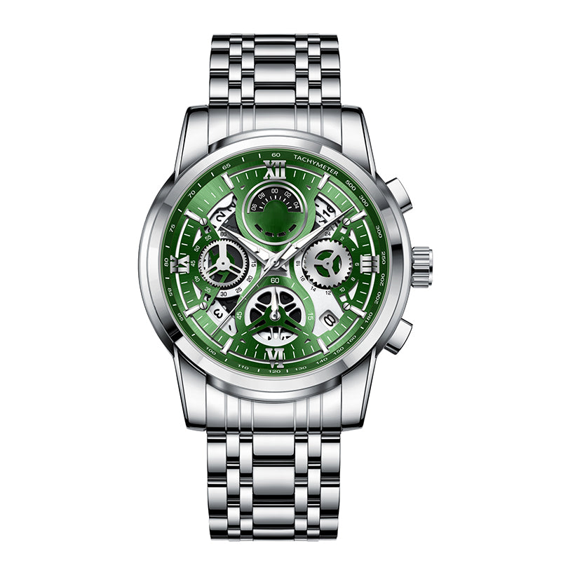 ⌚✨ Men's Classic Quartz Watch – Durable Band, Timeless Style 🖤