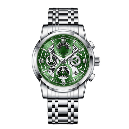 ⌚✨ Men's Classic Quartz Watch – Durable Band, Timeless Style 🖤