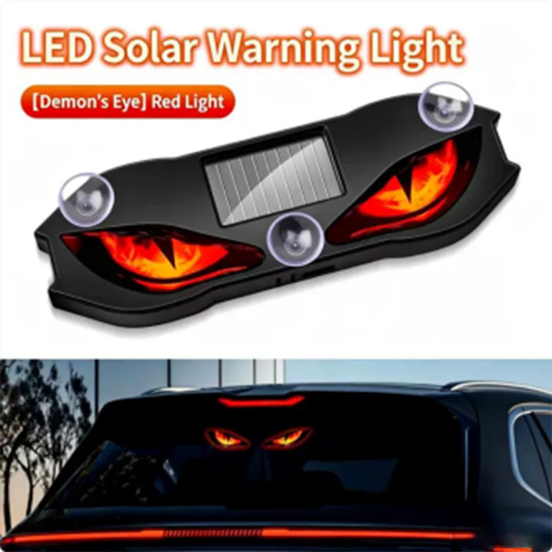 🚗🔆 Solar-Powered LED Car Warning Light! Solar-powered, weatherproof, automatic activation at dark – for more safety on the roadside. 🔥🛡️