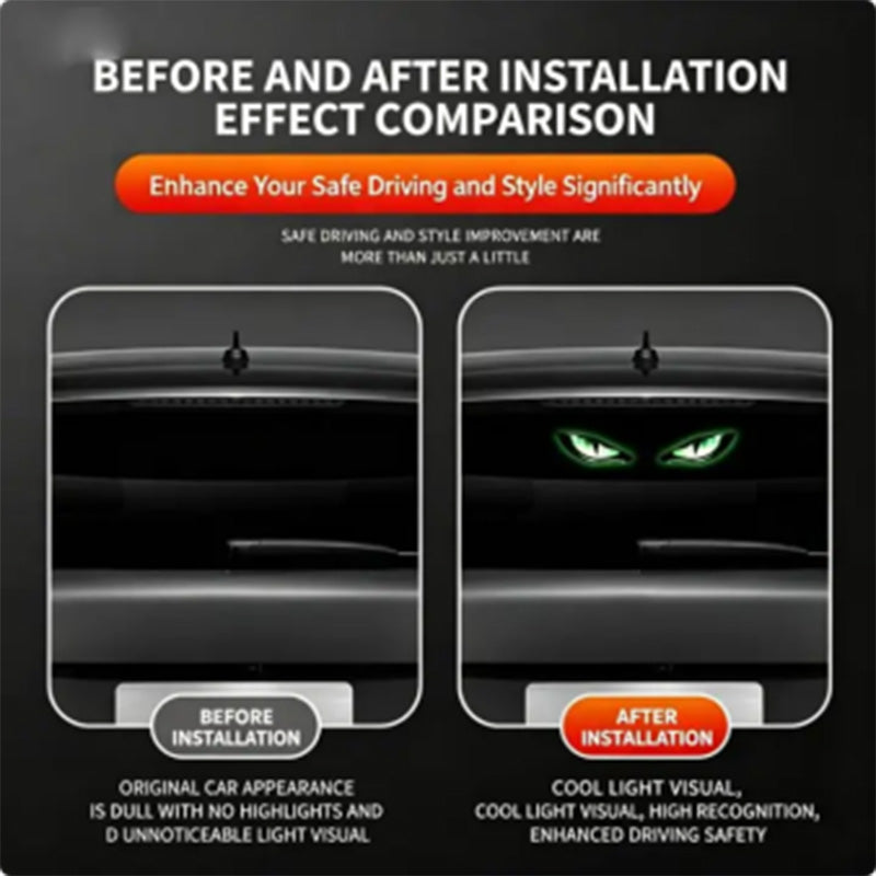 🚗🔆 Solar-Powered LED Car Warning Light! Solar-powered, weatherproof, automatic activation at dark – for more safety on the roadside. 🔥🛡️