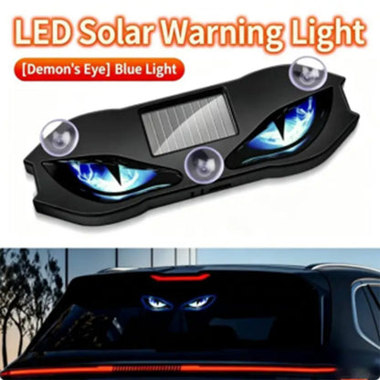 🚗🔆 Solar-Powered LED Car Warning Light! Solar-powered, weatherproof, automatic activation at dark – for more safety on the roadside. 🔥🛡️