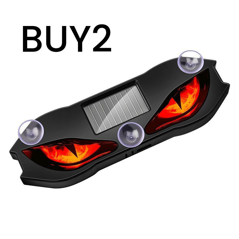🚗🔆 Solar-Powered LED Car Warning Light! Solar-powered, weatherproof, automatic activation at dark – for more safety on the roadside. 🔥🛡️