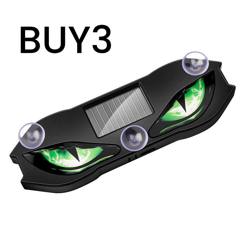 🚗🔆 Solar-Powered LED Car Warning Light! Solar-powered, weatherproof, automatic activation at dark – for more safety on the roadside. 🔥🛡️
