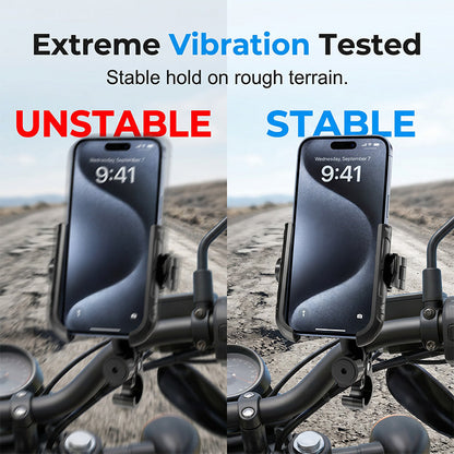 🚴‍♂️ Quick-Release Bike Phone Mount – SecureLock & Shockproof Padding 📱