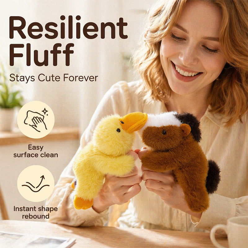 🧲 Cute Magnetic Plush Doll — Soft Fridge Magnet Toy | Adorable Kawaii Design🐈‍⬛🐘🐇