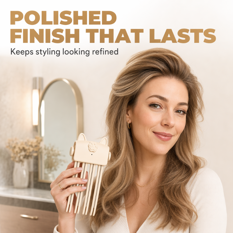 🔥Shape in 3 Seconds！💇 Wireless Heated Volumizing Root Lift Clip👱‍♀️High Cranial Top Magic Tool！Volumizing Root Lift Clip