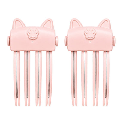 🔥Shape in 3 Seconds！💇 Wireless Heated Volumizing Root Lift Clip👱‍♀️High Cranial Top Magic Tool！Volumizing Root Lift Clip