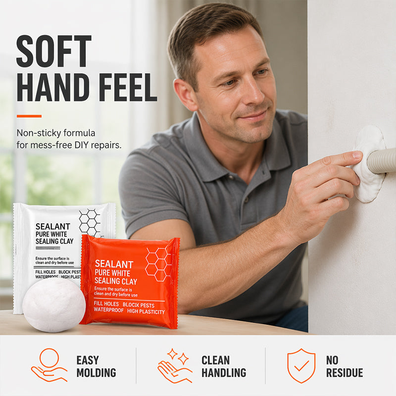 💞 Waterproof Wall Hole Sealing Clay for Air Conditioner Pipes