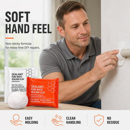💞 Waterproof Wall Hole Sealing Clay for Air Conditioner Pipes