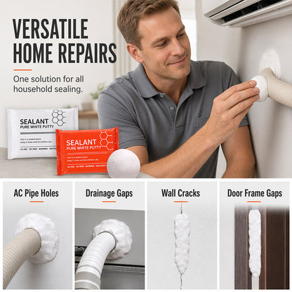 💞 Waterproof Wall Hole Sealing Clay for Air Conditioner Pipes