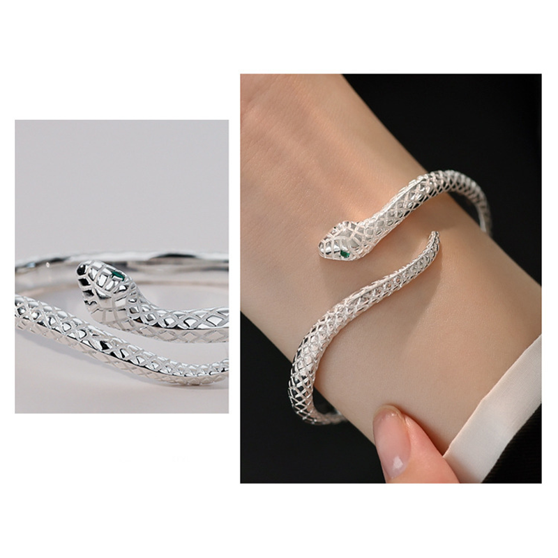 🐍Vintage Snake Bangle Bracelet