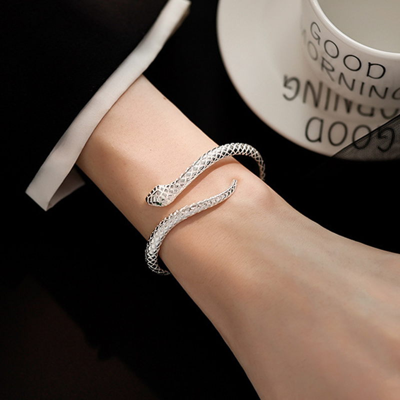 🐍Vintage Snake Bangle Bracelet