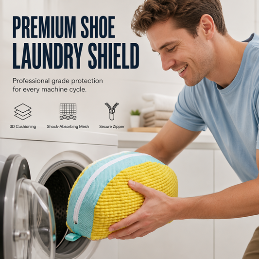 👟No-Scrub Shoe Washing Bag – Clean & Protect Your Sneakers In The Washing Machine
