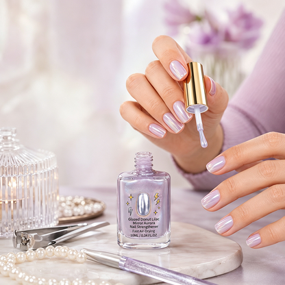 💅 Lilac Glossy Mirror Nail Strengthener
