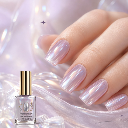 💅 Lilac Glossy Mirror Nail Strengthener