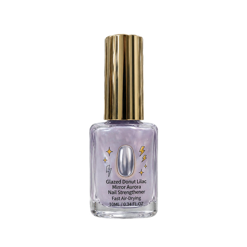💅 Lilac Glossy Mirror Nail Strengthener