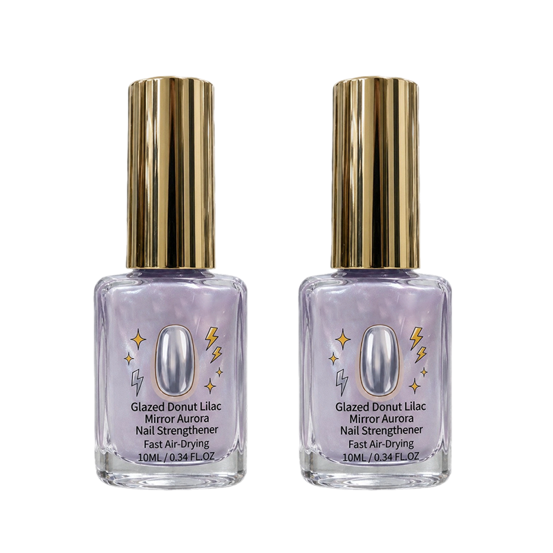 💅 Lilac Glossy Mirror Nail Strengthener