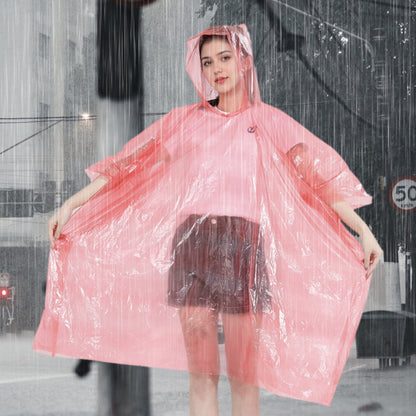 🌧️ Portable, disposable raincoat – ✨ Feather-light, instant protection, and a smooth, worry-free outing 🎒🏕️