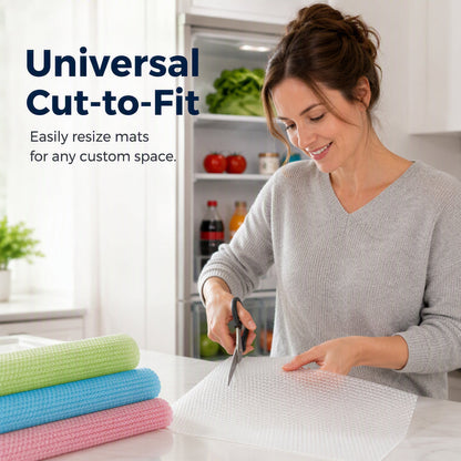 🧊 🛡️Waterproof Fridge Shelf Liners – Non-slip, easy-clean & food-safe – Keeps fridge shelves fresh & organized ✨