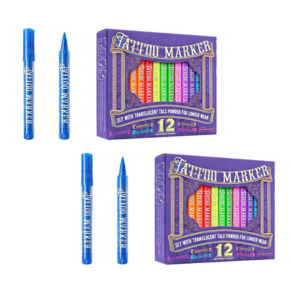 🔥 UV Glow Party & DIY Art Pens – Washable Fluorescent Skin Art Pen✨