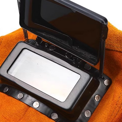 🛡️Heavy-Duty Welding Mask with Neck & Shoulder Cover