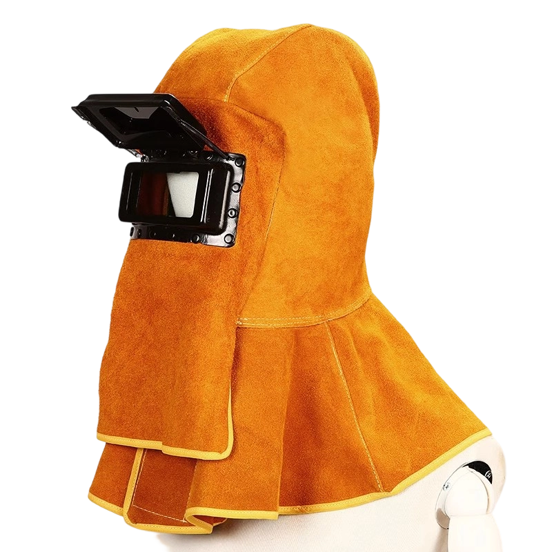 🛡️Heavy-Duty Welding Mask with Neck & Shoulder Cover