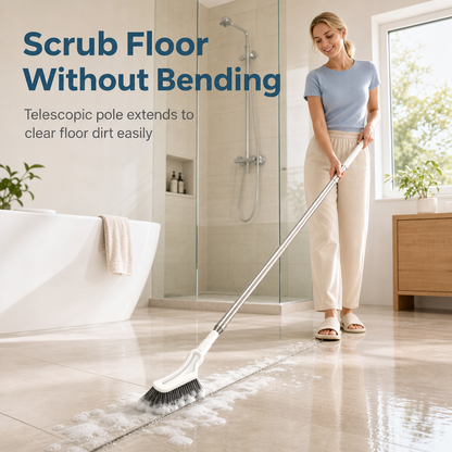 🧹Multifunctional Extendable Long Handle Floor Scrub Brush