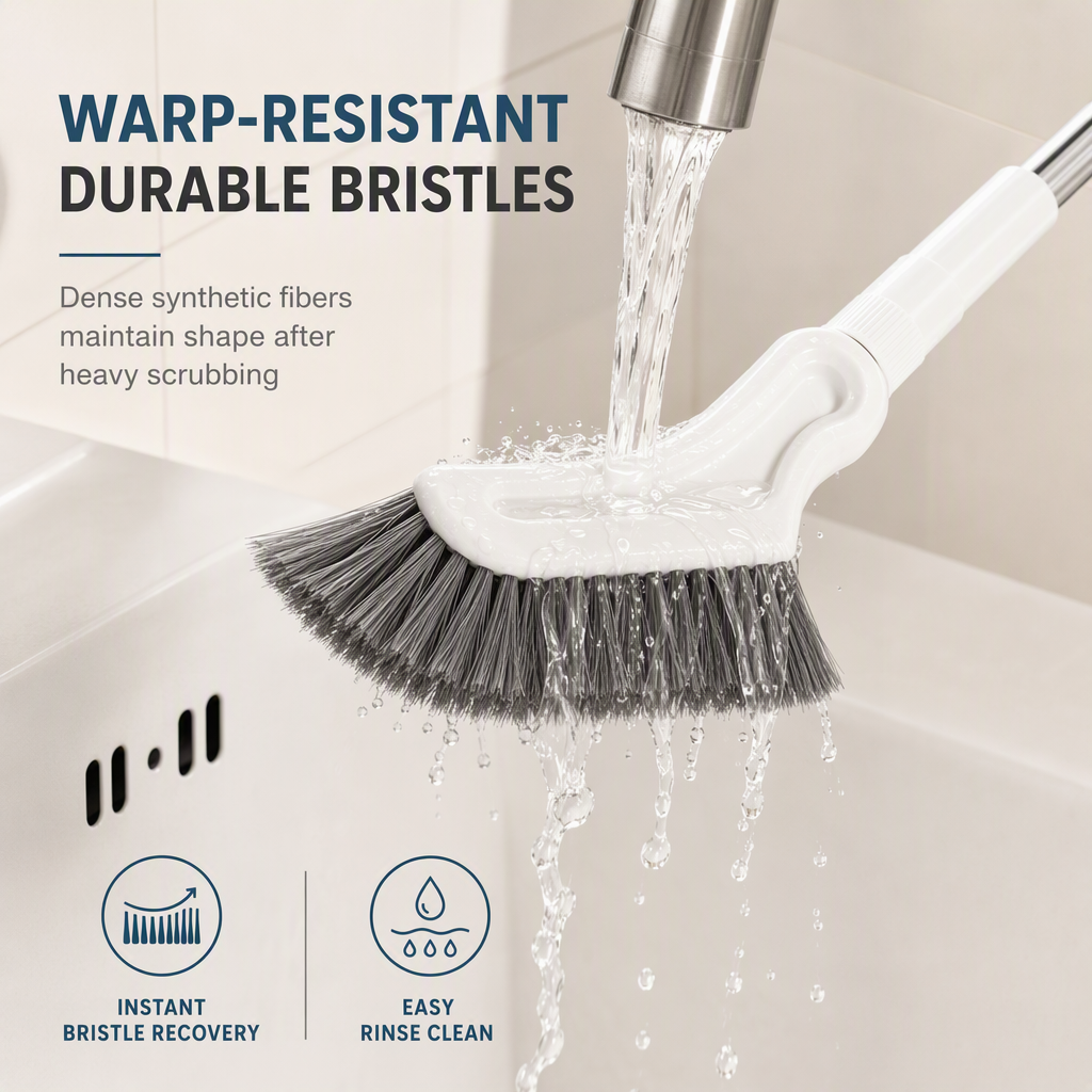 🧹Multifunctional Extendable Long Handle Floor Scrub Brush