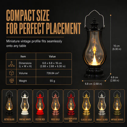 🕯️Vintage LED Kerosene Lantern Decorative Hanging Lamp