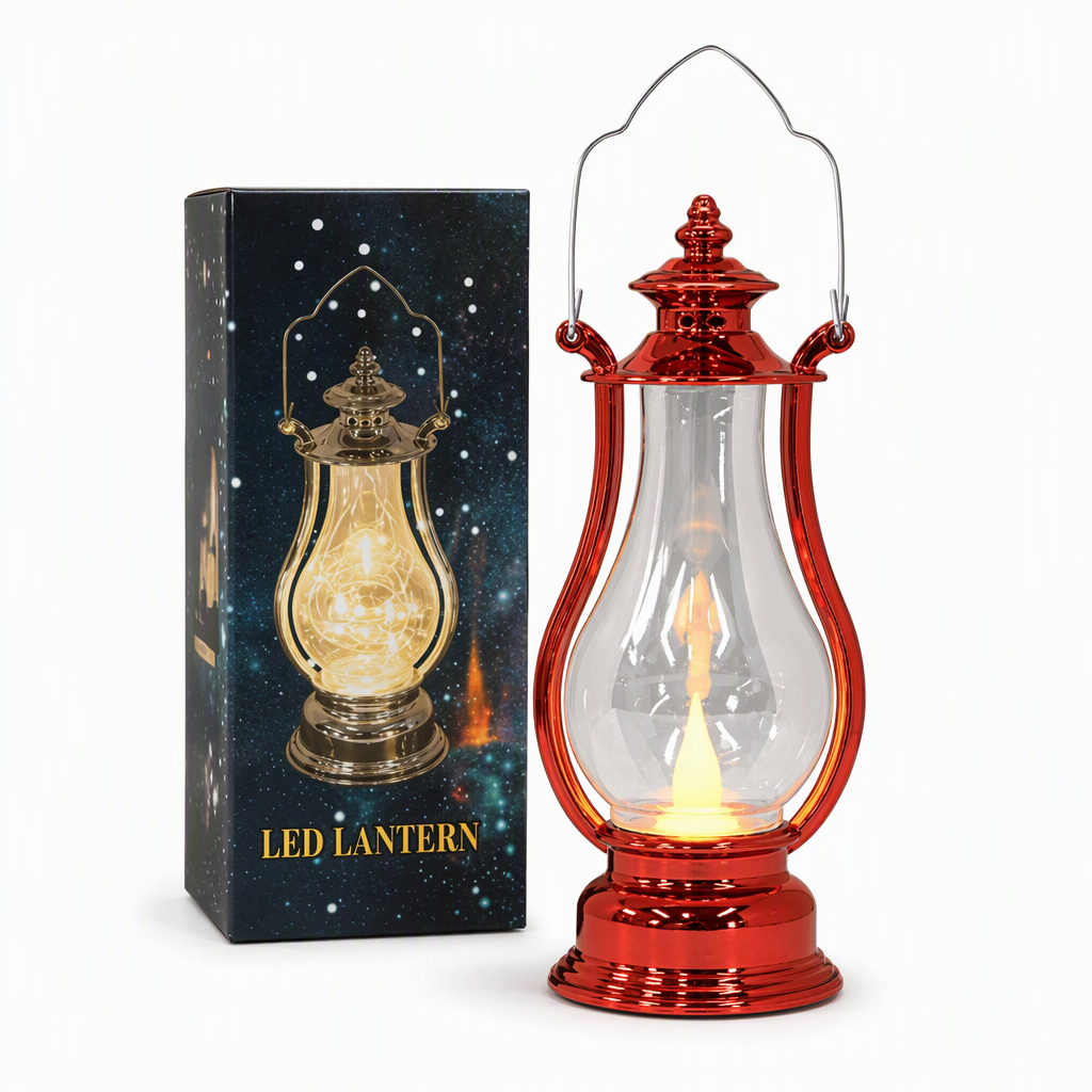 🕯️Vintage LED Kerosene Lantern Decorative Hanging Lamp