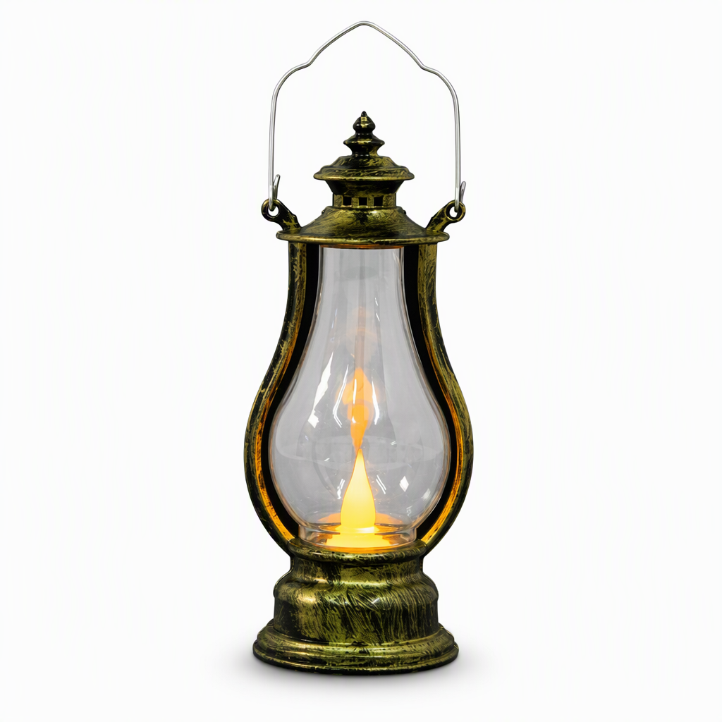 🕯️Vintage LED Kerosene Lantern Decorative Hanging Lamp