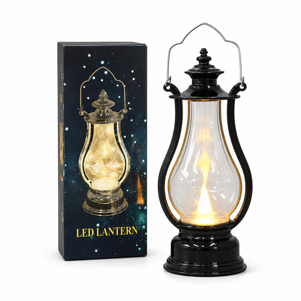 🕯️Vintage LED Kerosene Lantern Decorative Hanging Lamp