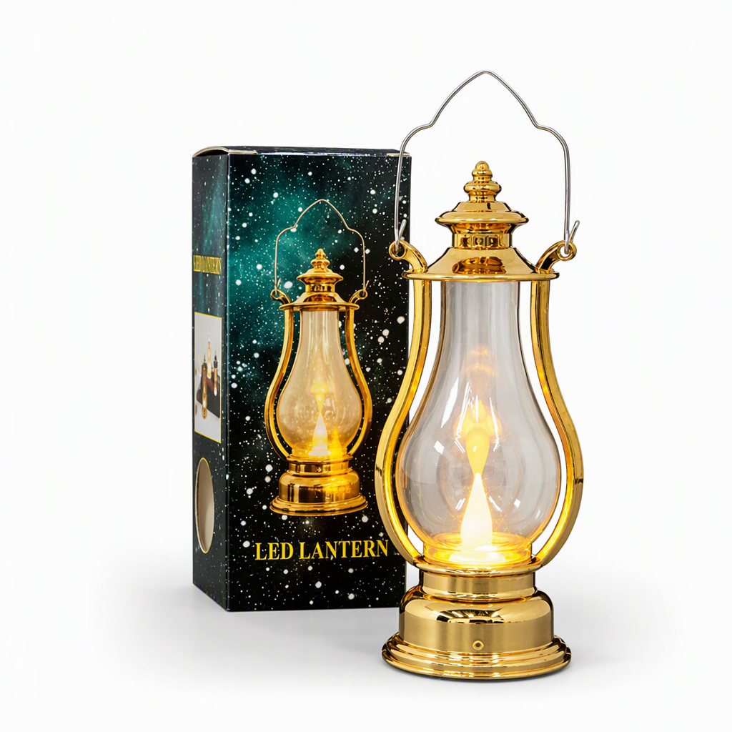 🕯️Vintage LED Kerosene Lantern Decorative Hanging Lamp