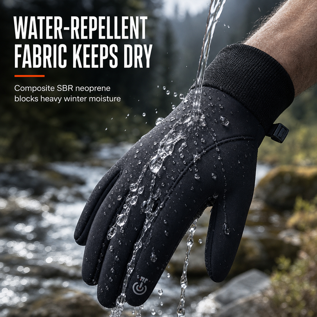 🧤 High-quality Thermal Gloves – ❄️Warm, Touchscreen, Non-slip ✨