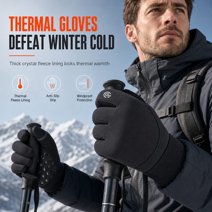 🧤 High-quality Thermal Gloves – ❄️Warm, Touchscreen, Non-slip ✨