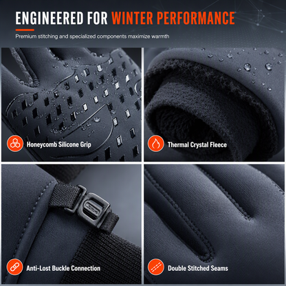 🧤 High-quality Thermal Gloves – ❄️Warm, Touchscreen, Non-slip ✨