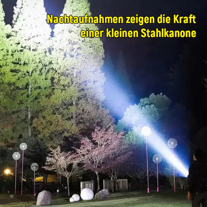 Tre-Öga Miniblixt Superkraftig Ficklampa