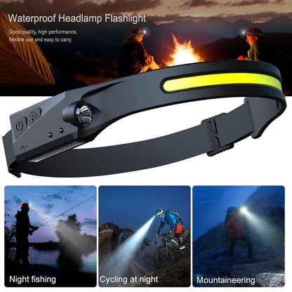 💡 Vågsensor rörliga LED-strålkastare